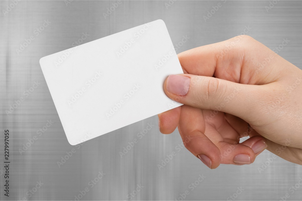 Credit card.