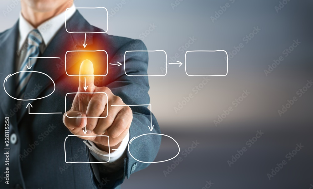 Workflow process advantage algorithm analyzing arrows automation