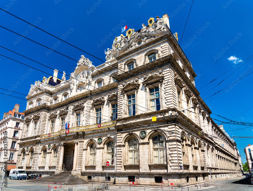 Lyon City Hall in France