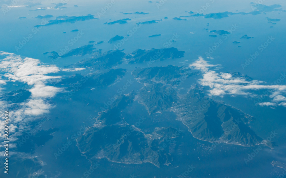 瀬戸内海の島　江田島　能美島