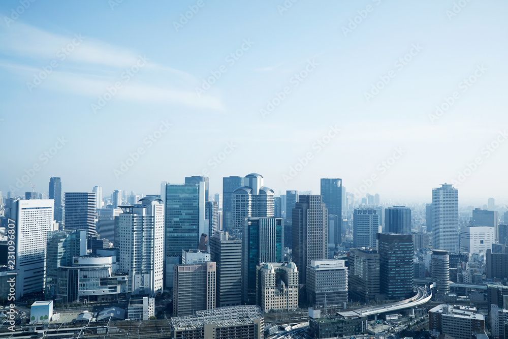 都市風景　大阪市