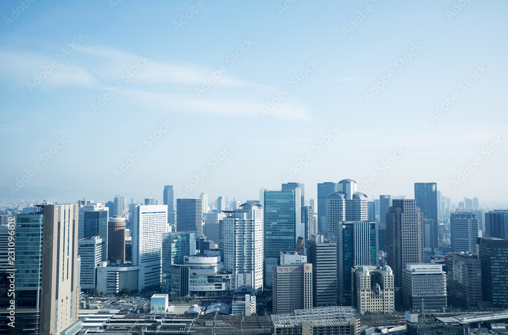 都市風景　大阪市