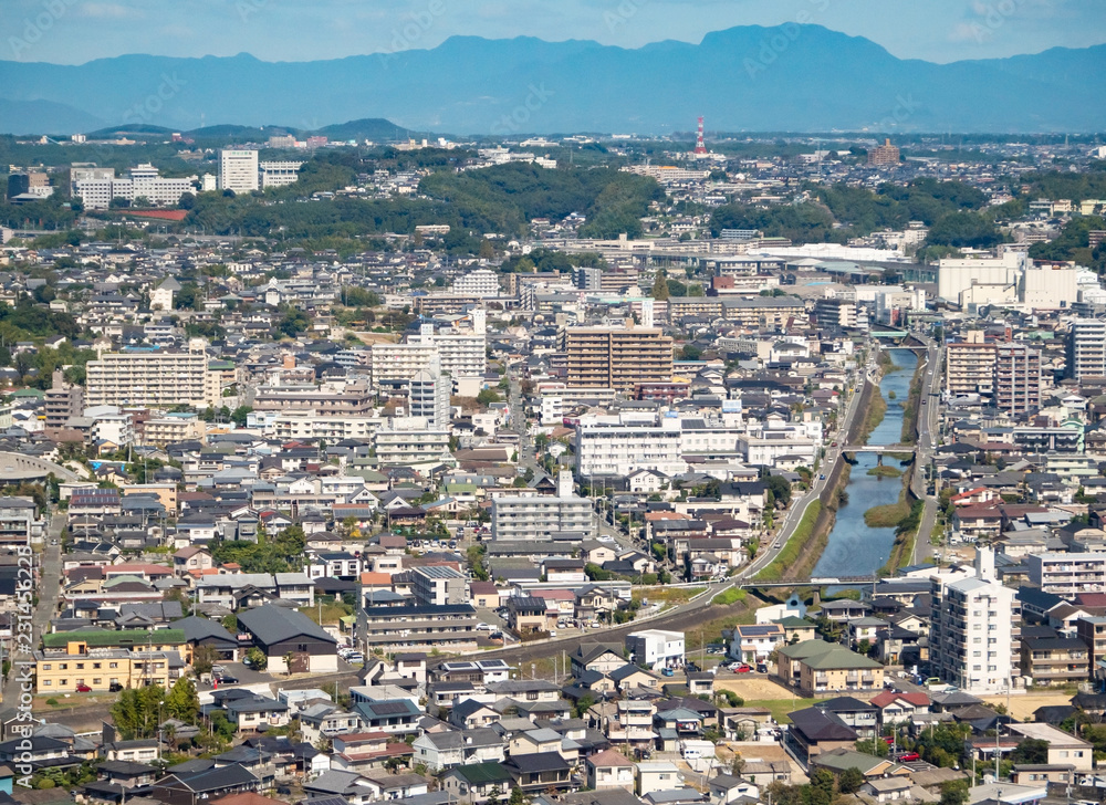 都市風景　熊本市