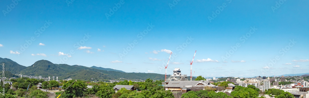 都市風景　熊本市