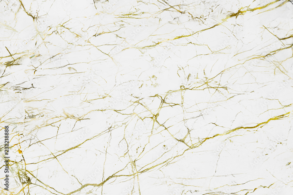 Marble with golden texture background