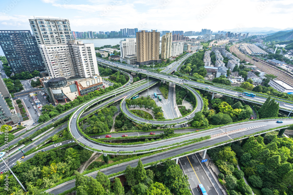 城市鸟瞰图