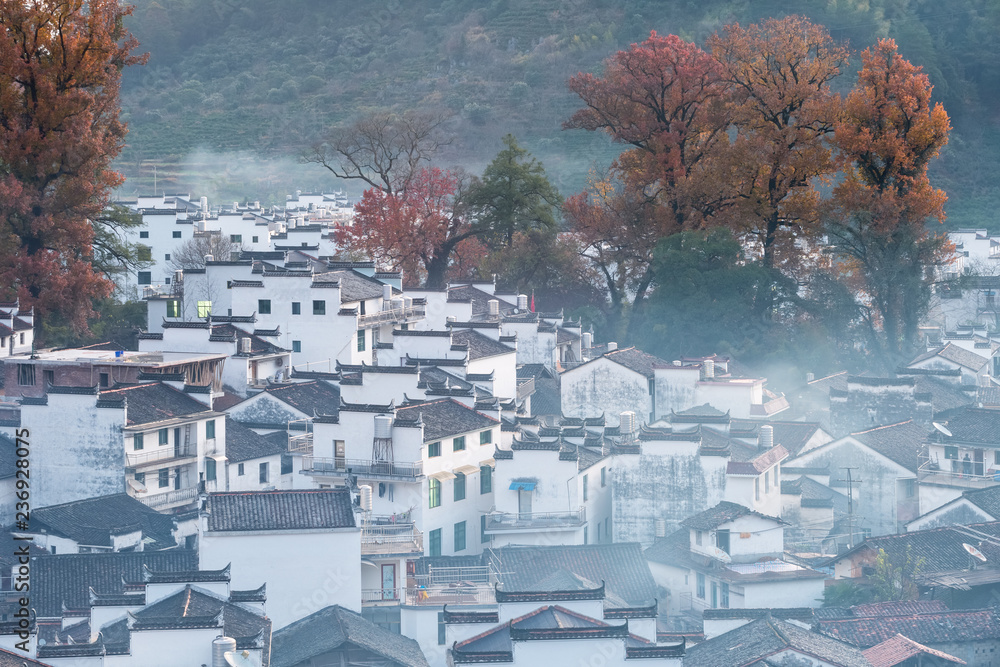 石城村清晨