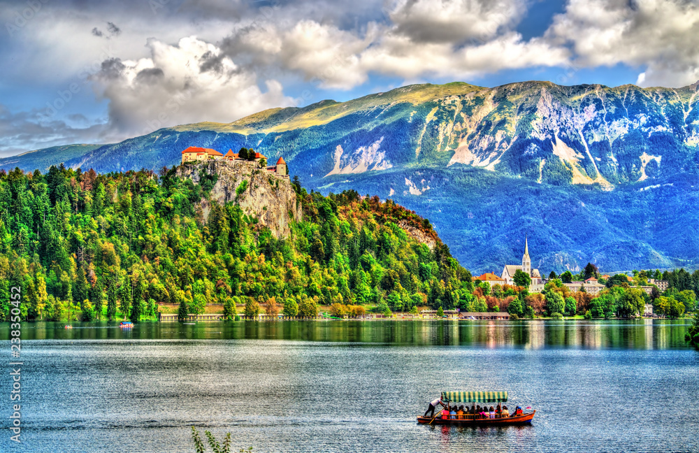 Bled Castle in Slovenia