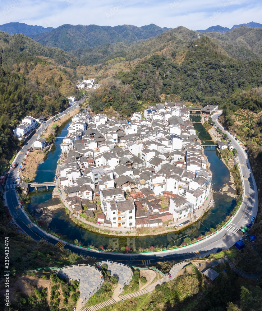 古居井村鸟瞰图