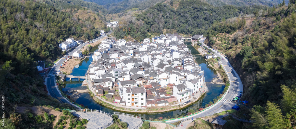 古居井村鸟瞰图