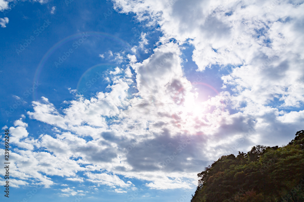 爽やかな青空