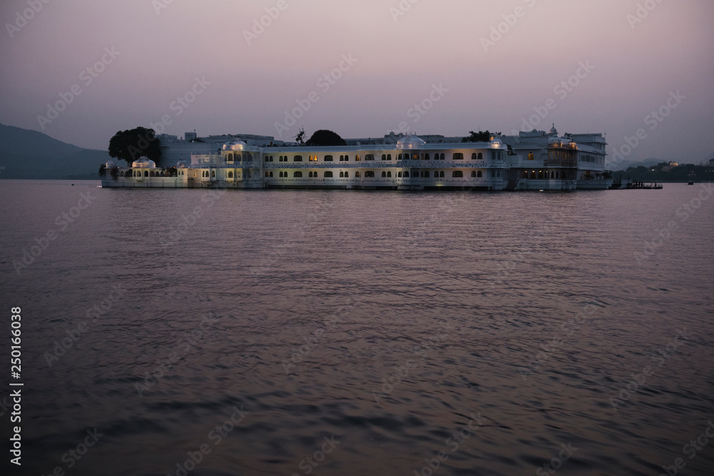 Taj Lake Palace in Udaipur, Rajasthan, India