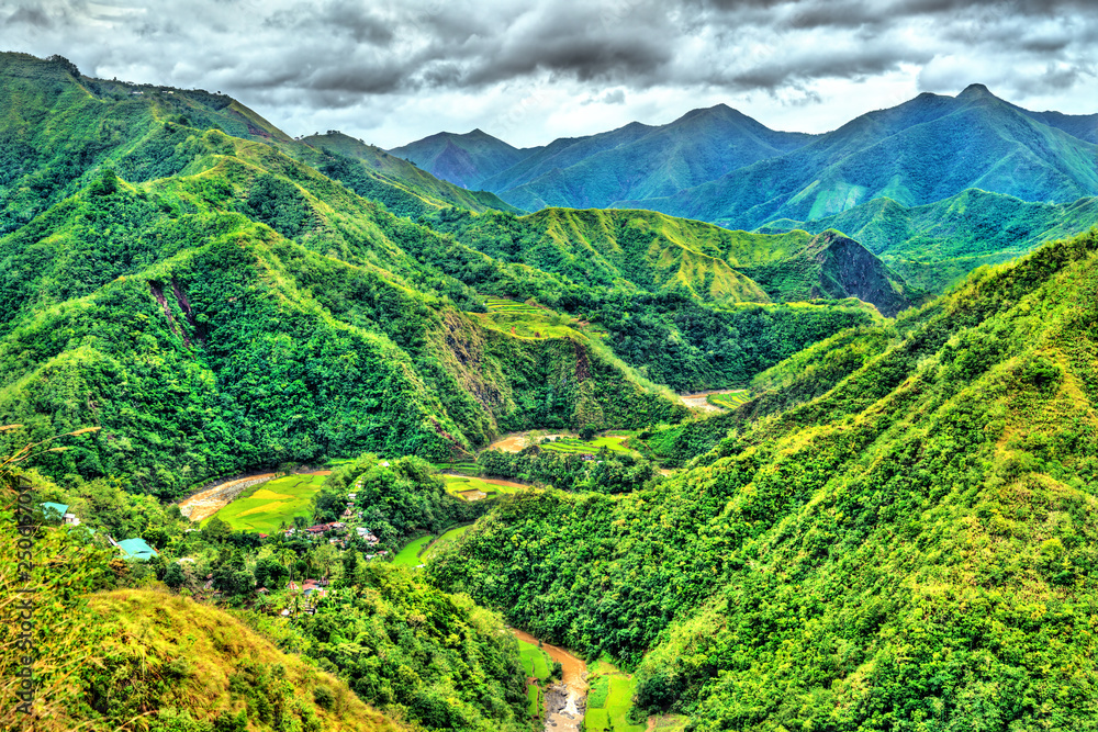 菲律宾Ifugao Ducligan的Snake河