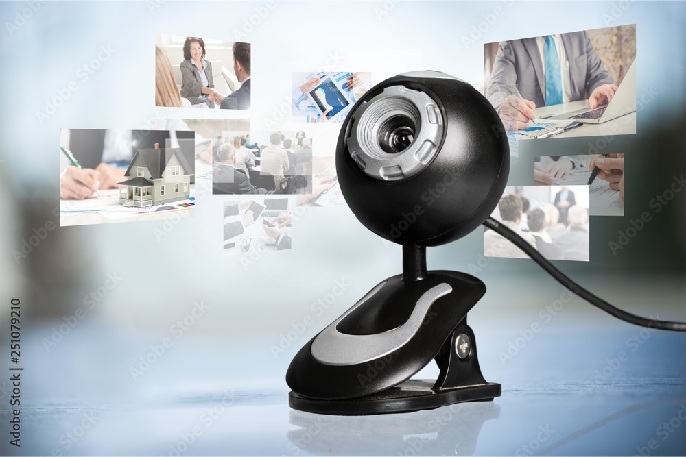 a computer webcam