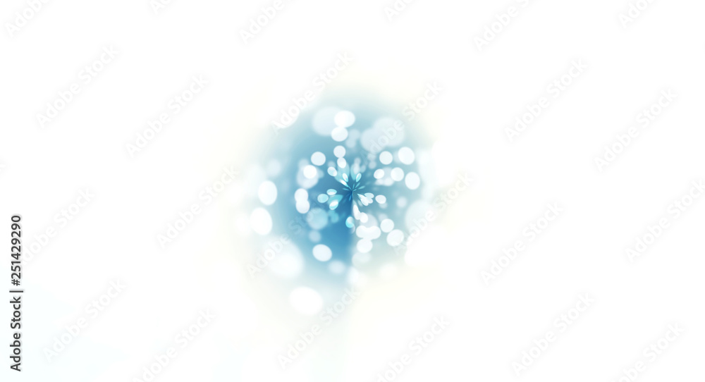 blue bokeh abstract background