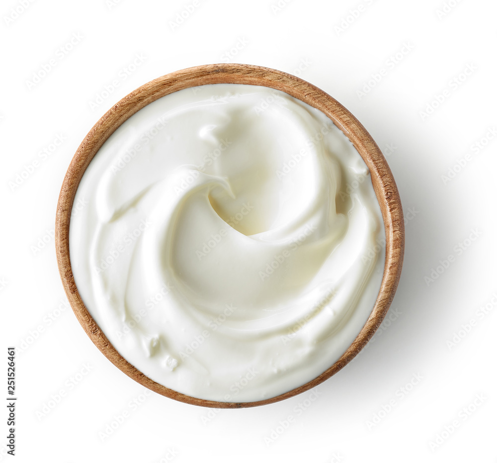 bowl of sour cream