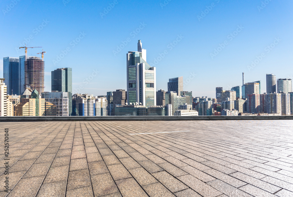 panoramic city skyline