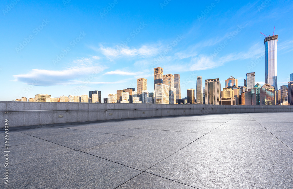 panoramic city skyline