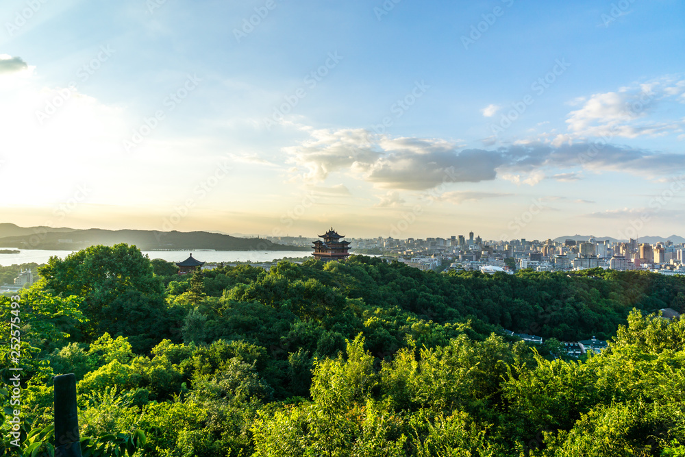 landscape of hangzhou mountain