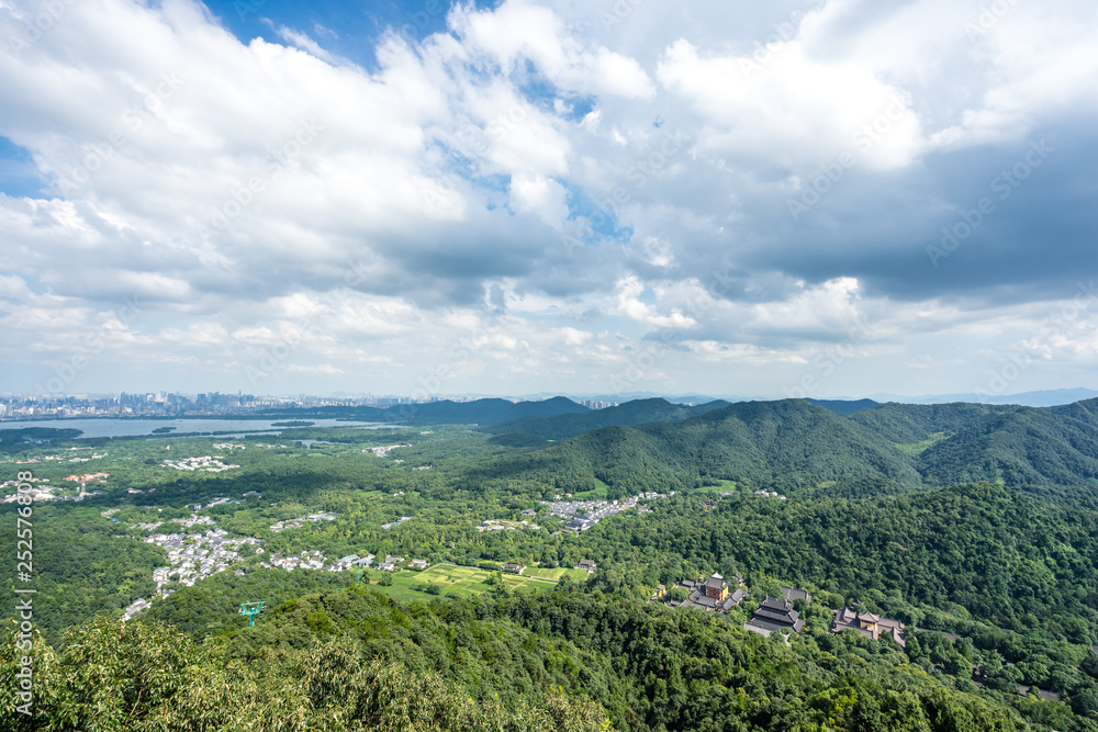 panorama of mountains