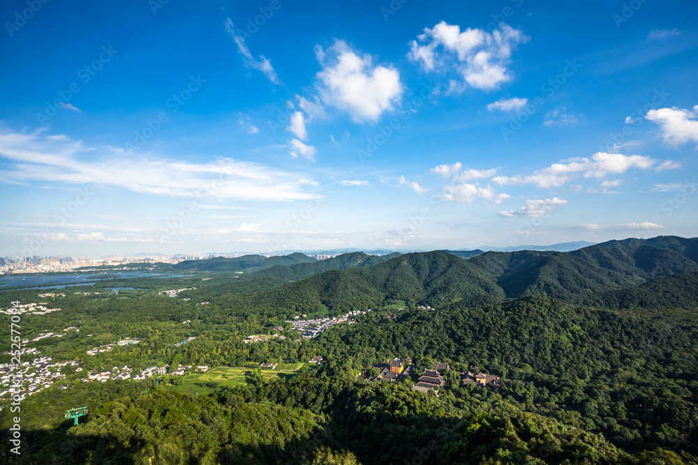 panorama of mountains