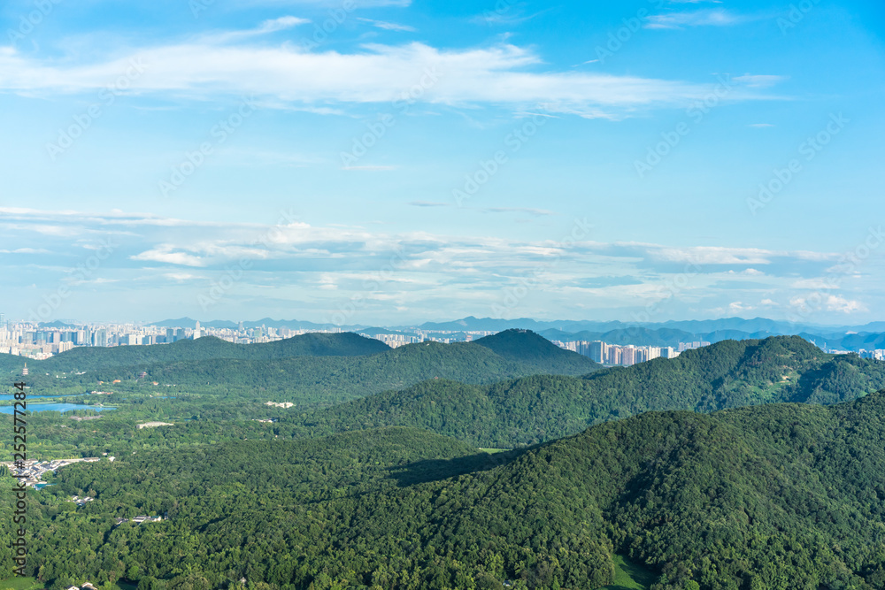 panorama of mountains