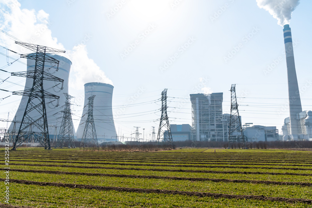 power plant cooling steam