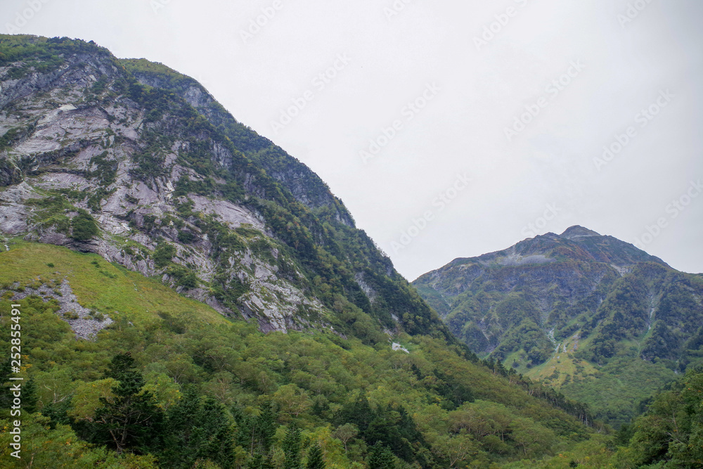 山の風景