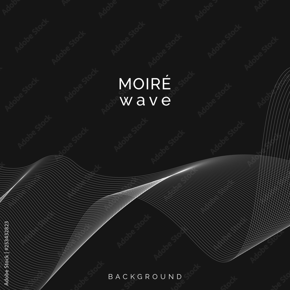 Moiré pattern background