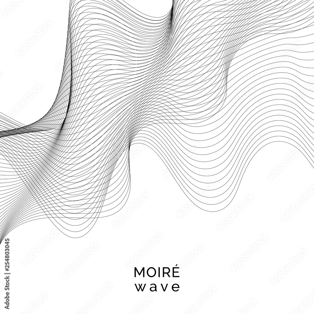 Moiré pattern background