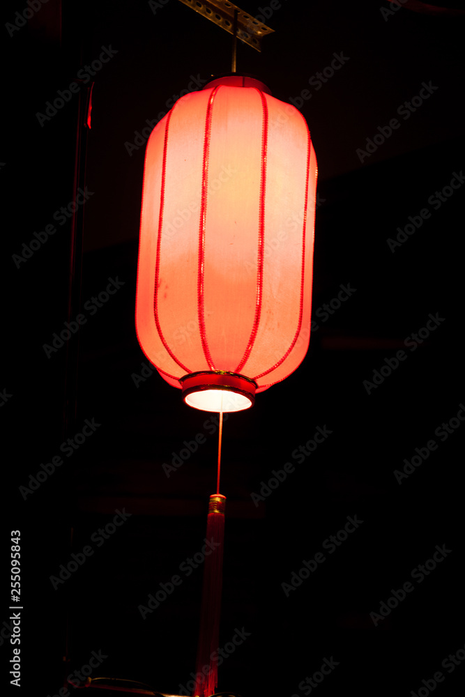 Chinese Lantern at dusk