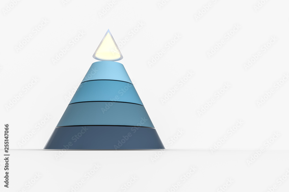 3d model pyramid, 3d rendering