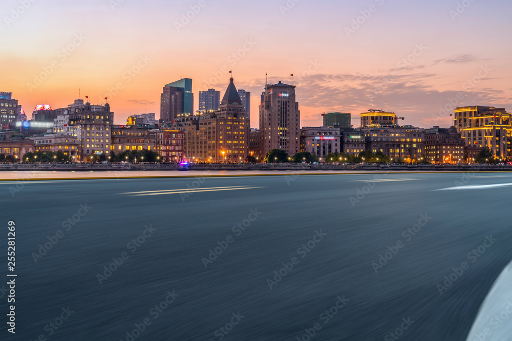 Urban Road, Highway and Construction Skyline..