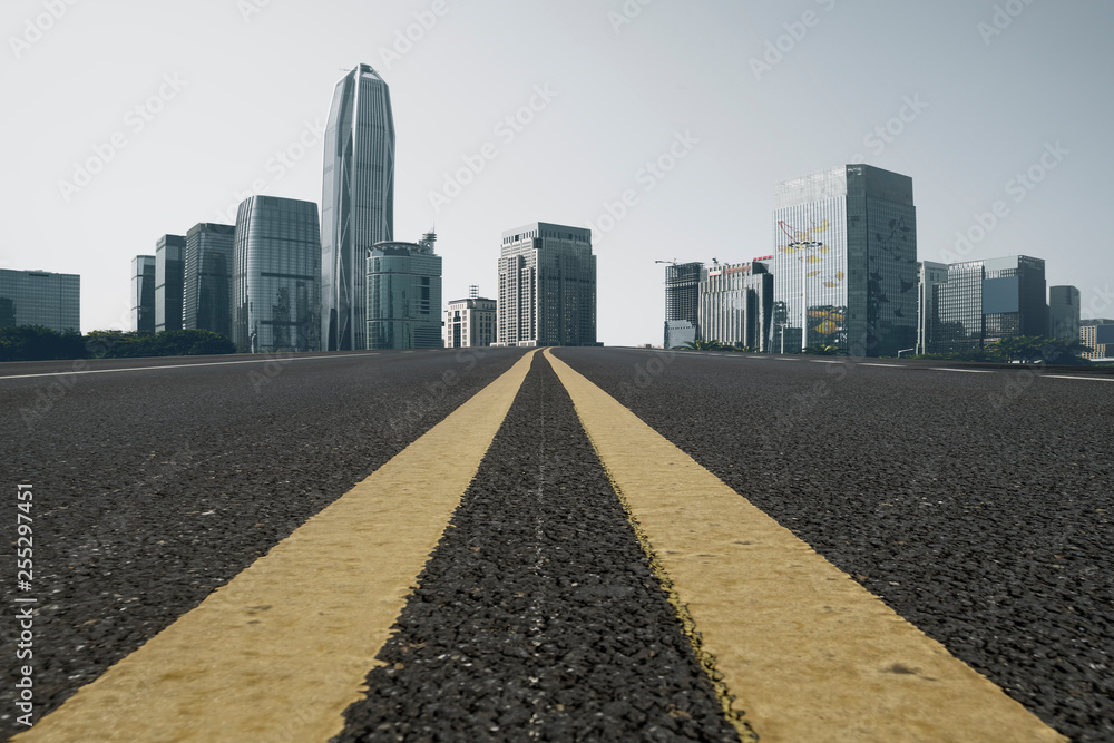 Urban Road, Highway and Construction Skyline