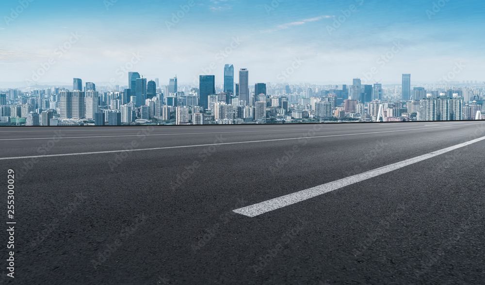 Urban Road, Highway and Construction Skyline