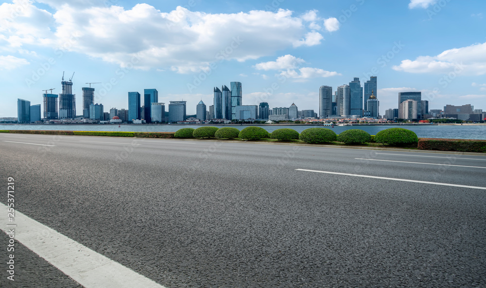 Urban Road, Highway and Construction Skyline..