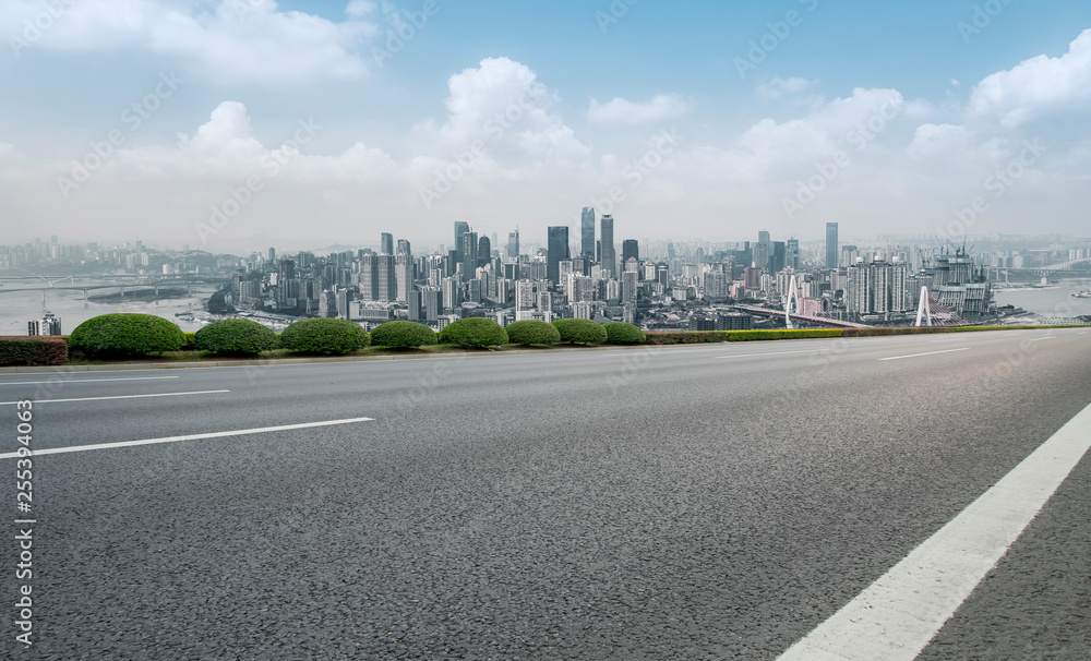 Urban Road, Highway and Construction Skyline