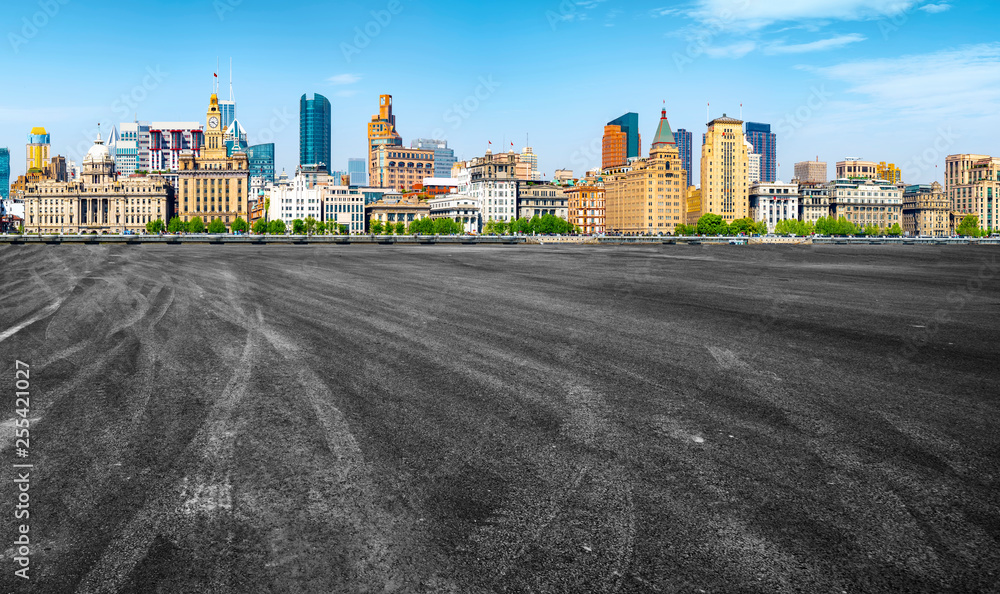 Urban Road, Highway and Construction Skyline..