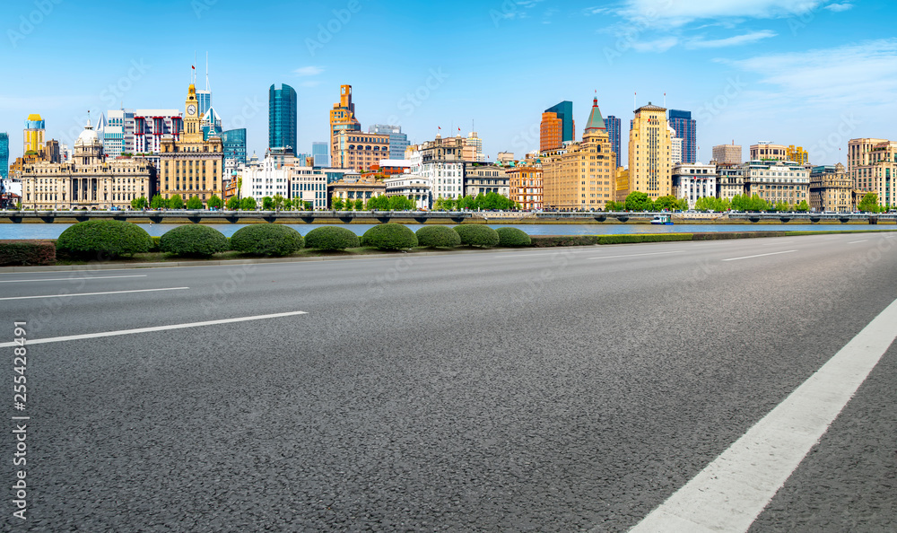 Urban Road, Highway and Construction Skyline..