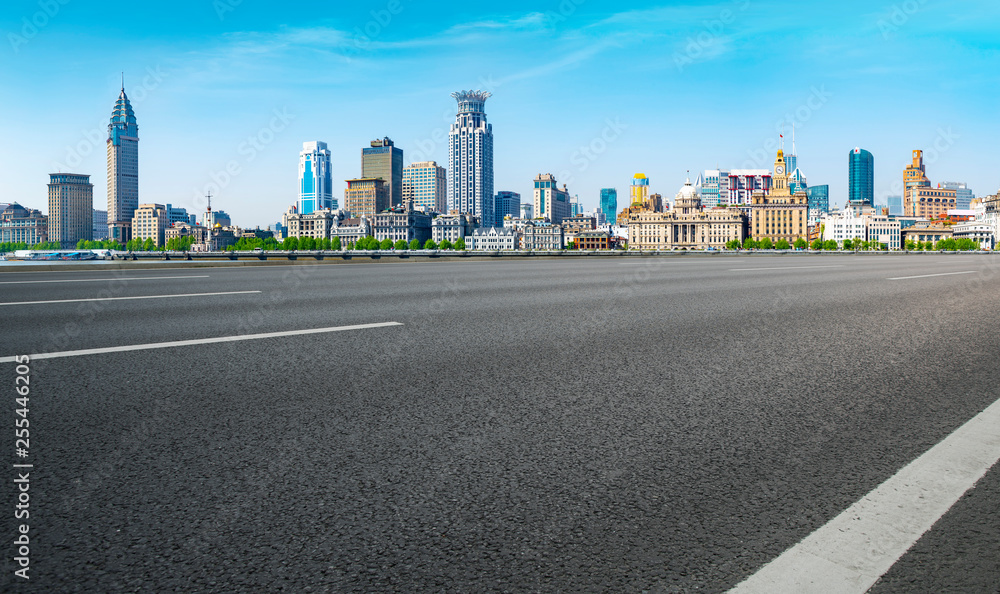 Urban Road, Highway and Construction Skyline..