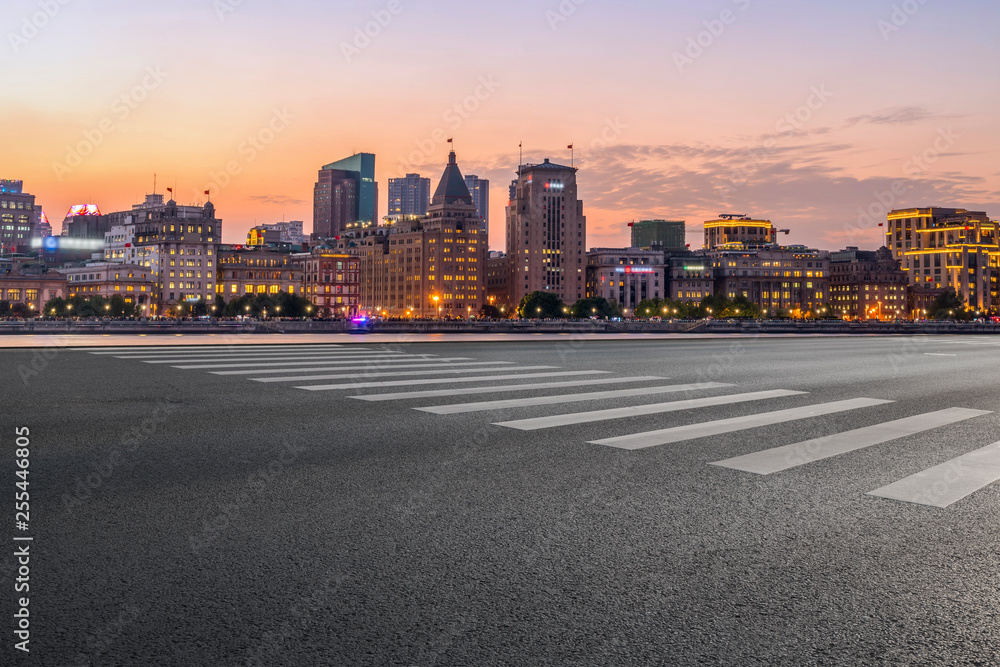 Urban Road, Highway and Construction Skyline..