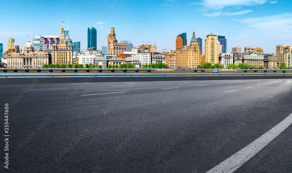 Urban Road, Highway and Construction Skyline..