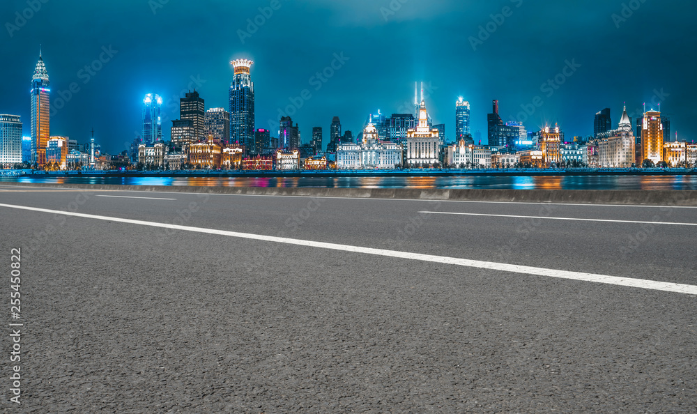 Urban Road, Highway and Construction Skyline..