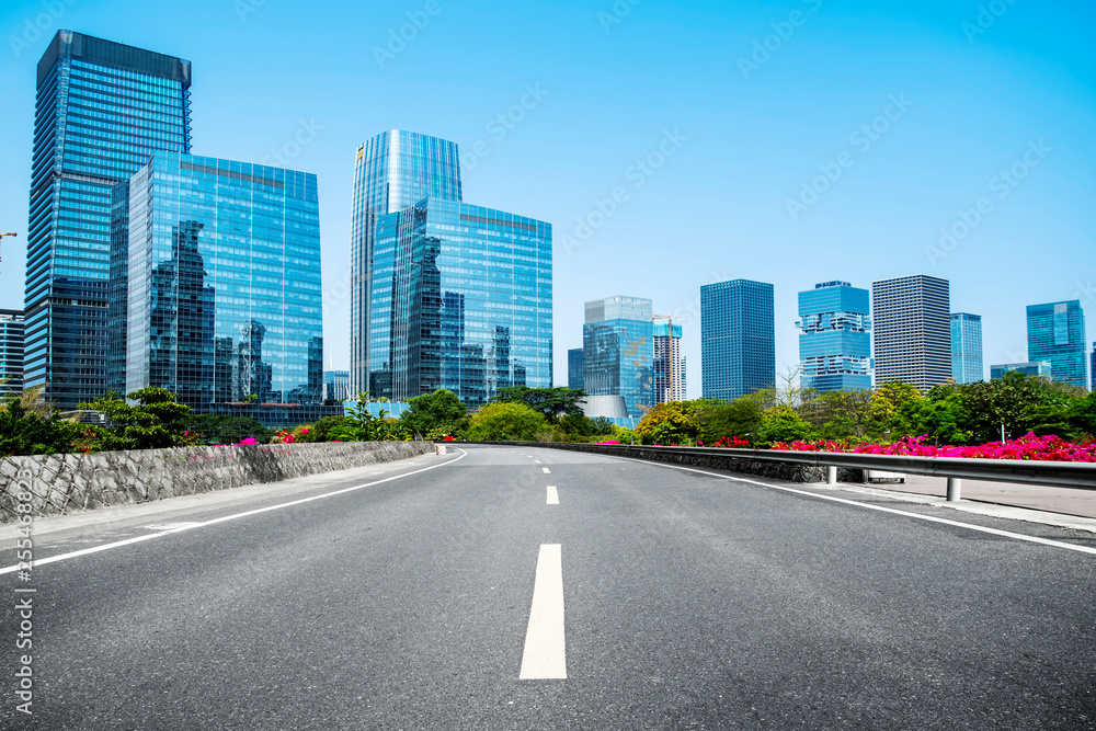 Urban Road, Highway and Construction Skyline