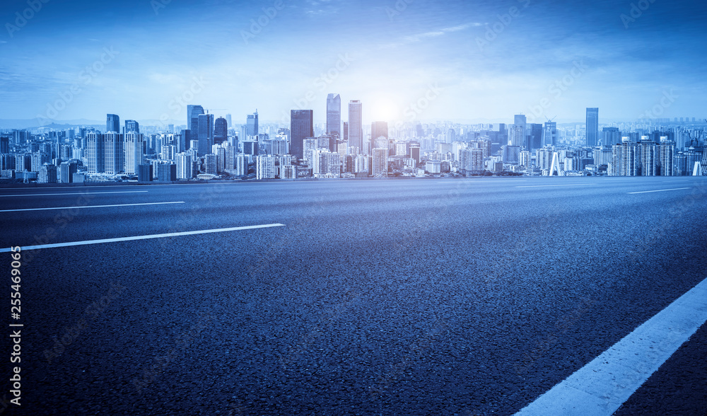 Urban Road, Highway and Construction Skyline