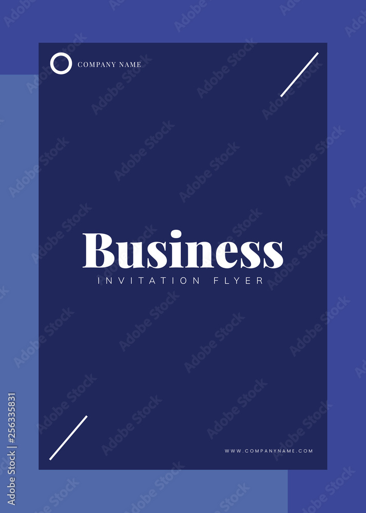 Corporate brochure and poster template