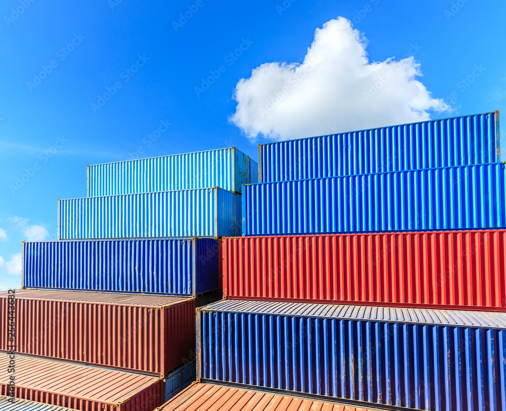 Industrial Container yard for Logistic Import Export business