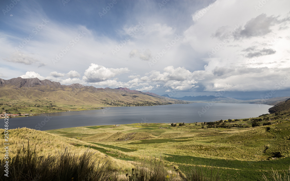 Languis lake in Cusco Perú