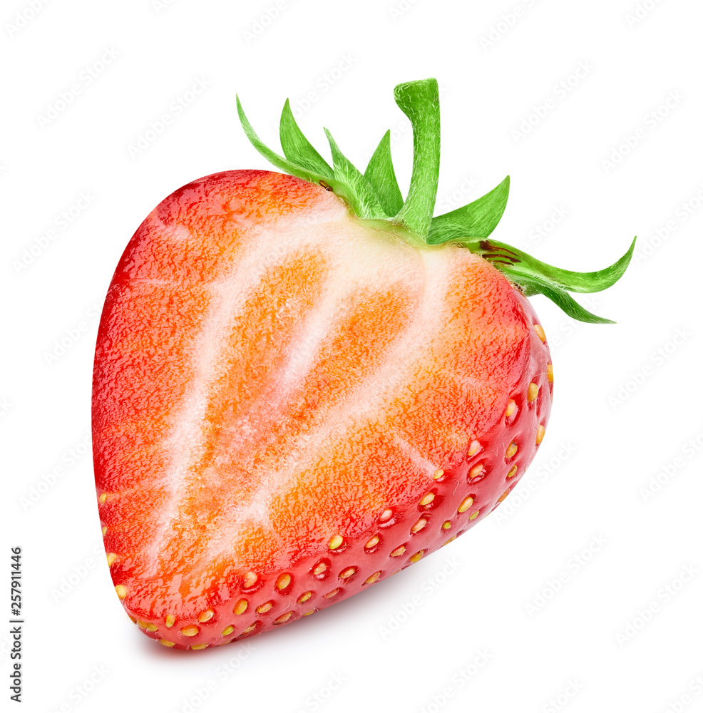 Strawberry isolated on white