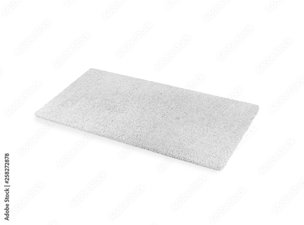 Soft carpet on white background